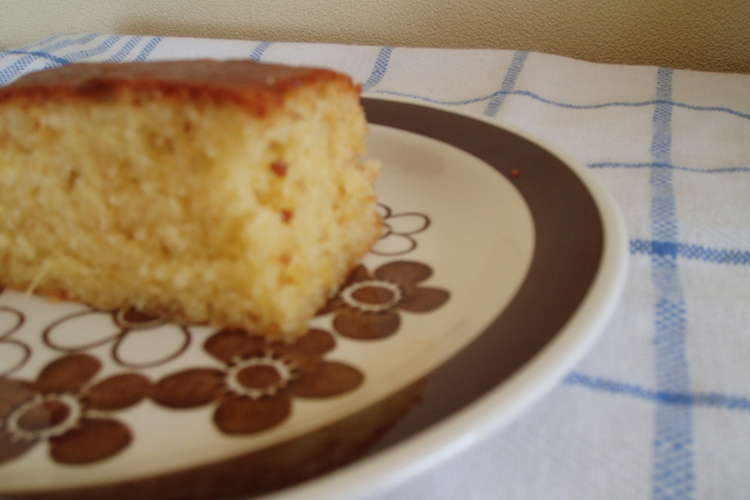 ジンジャーパウンドケーキ レシピ 作り方 By ひつじの子 クックパッド