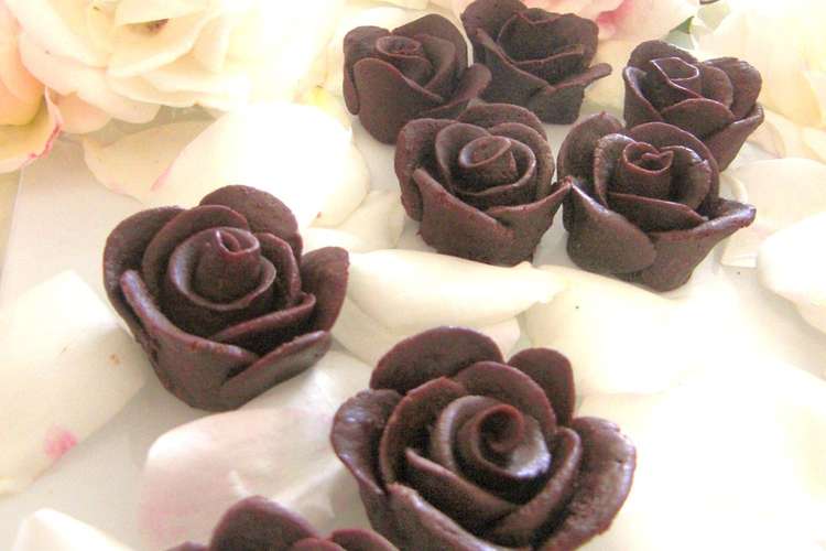 薔薇のチョコレート レシピ 作り方 By Runeさん クックパッド 簡単おいしいみんなのレシピが365万品