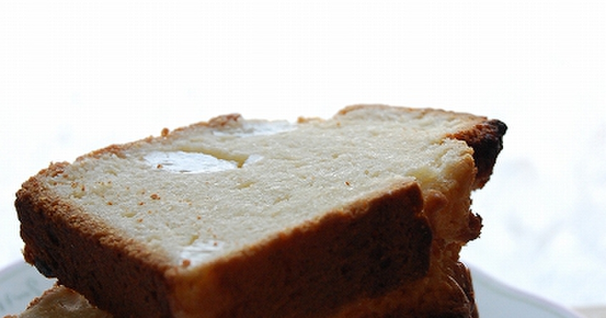 サワークリームパウンドケーキのレシピ