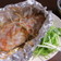 鮭のホイル焼き☆キムチーズ