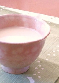 ∮ 私のお気に入り♬生姜湯に豆乳を ∮