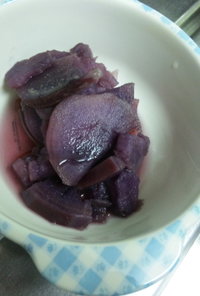 子供向け♪簡単紫芋煮
