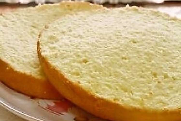 簡単に スポンジケーキ ノンオイル レシピ 作り方 By レアレアチーズ クックパッド 簡単おいしいみんなのレシピが355万品