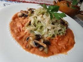 ドイツで☆ 手打ちパスタ