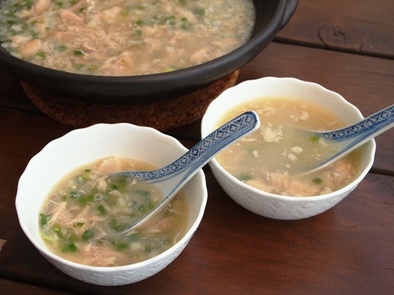 冬におすすめ参鶏湯（サムゲタン）風スープの写真