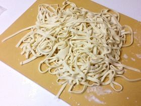 超本格的?手打ちうどん!