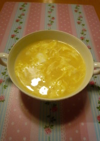 とうもろこしの卵スープ（粟米湯）