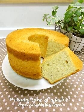 オイルもBPも無し!絶品バナナシフォン☆