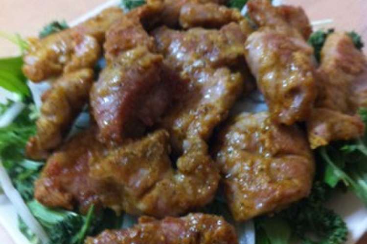 塩豚もも肉のカレー粉焼き レシピ 作り方 By Tutu クックパッド 簡単おいしいみんなのレシピが349万品