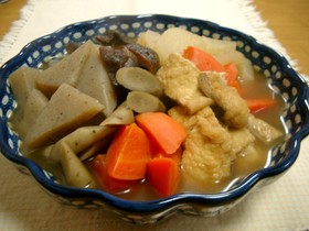 だしはうどんスープにお任せ❁お煮しめ
