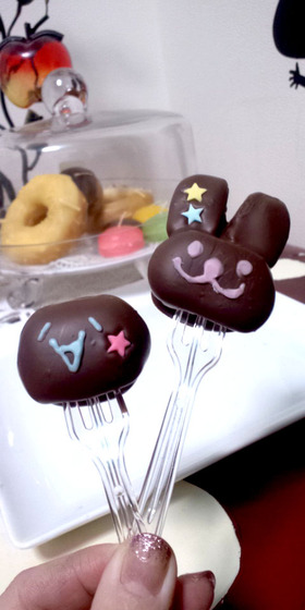 バレンタインにかわいい友チョコ!