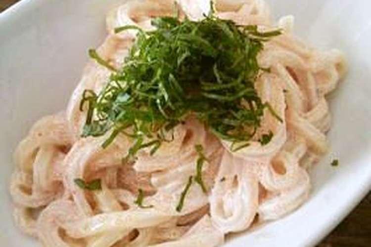 ランチに 簡単 明太マヨうどん レシピ 作り方 By 瑠璃色マダム クックパッド
