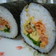 鮭フレークの巻き寿司
