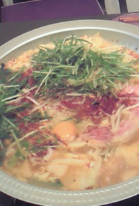 キムチの素で作るヘルシー☆豆腐チゲ鍋