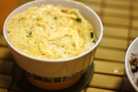 『スープ”で”うどん』de茶碗蒸し風