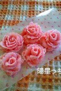 生チョコDE薔薇の花