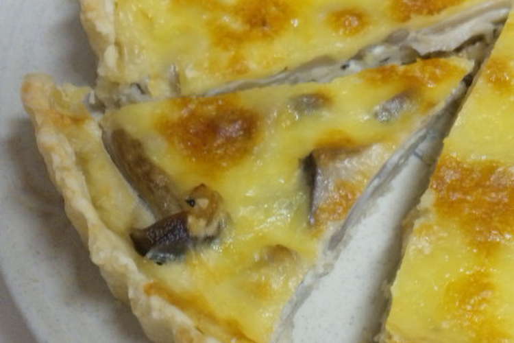 簡単生地できのこのキッシュ レシピ 作り方 By ぽぽしゅけ クックパッド 簡単おいしいみんなのレシピが357万品