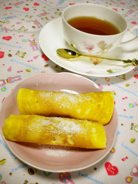 ☆白玉だんごのホットケーキまき☆