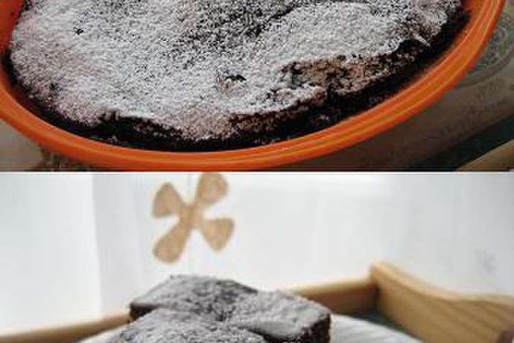 シリコンスチーマー チョコレートケーキ レシピ 作り方 By は とふるるん クックパッド