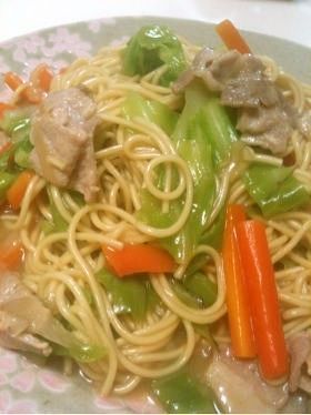 ★九州の味★野菜たっぷり焼きラーメン