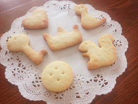 絶対サクサク!型抜きクッキー