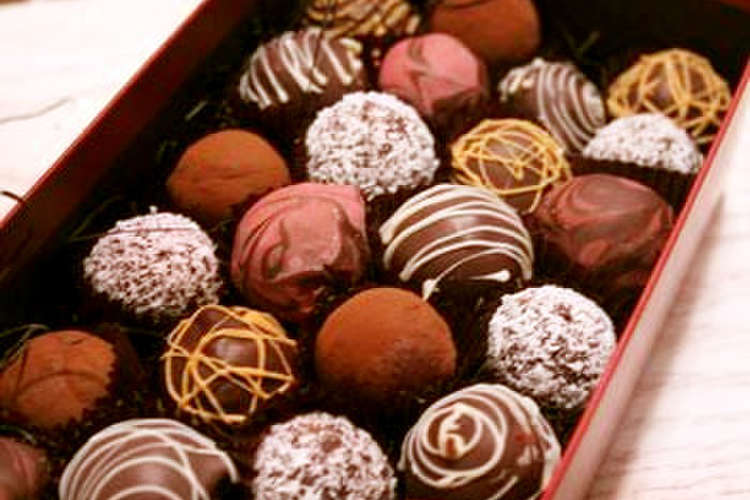 作り方 トリュフ チョコ