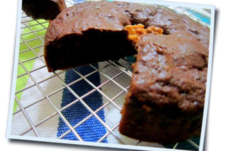 バレンタイン チョコバナナケーキ レシピ 作り方 By ゆきぼむ クックパッド