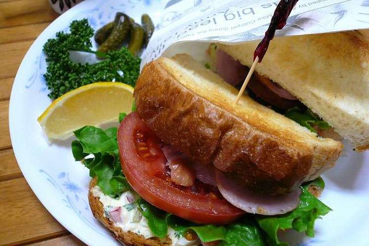 スモークチキンサンドウィッチ レシピ 作り方 By Moanalani クックパッド 簡単おいしいみんなのレシピが349万品