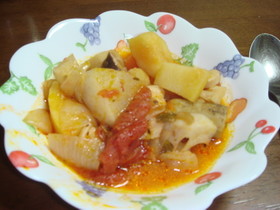 大根が旨い★冬のラタトゥイユ★根菜彩々