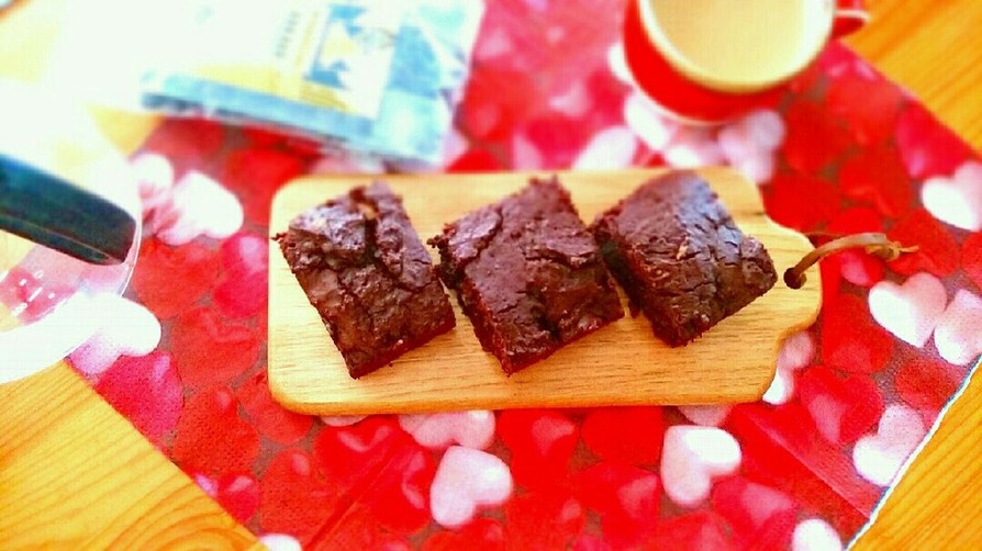 ブラウニーパピーチャウミックスのレシピ