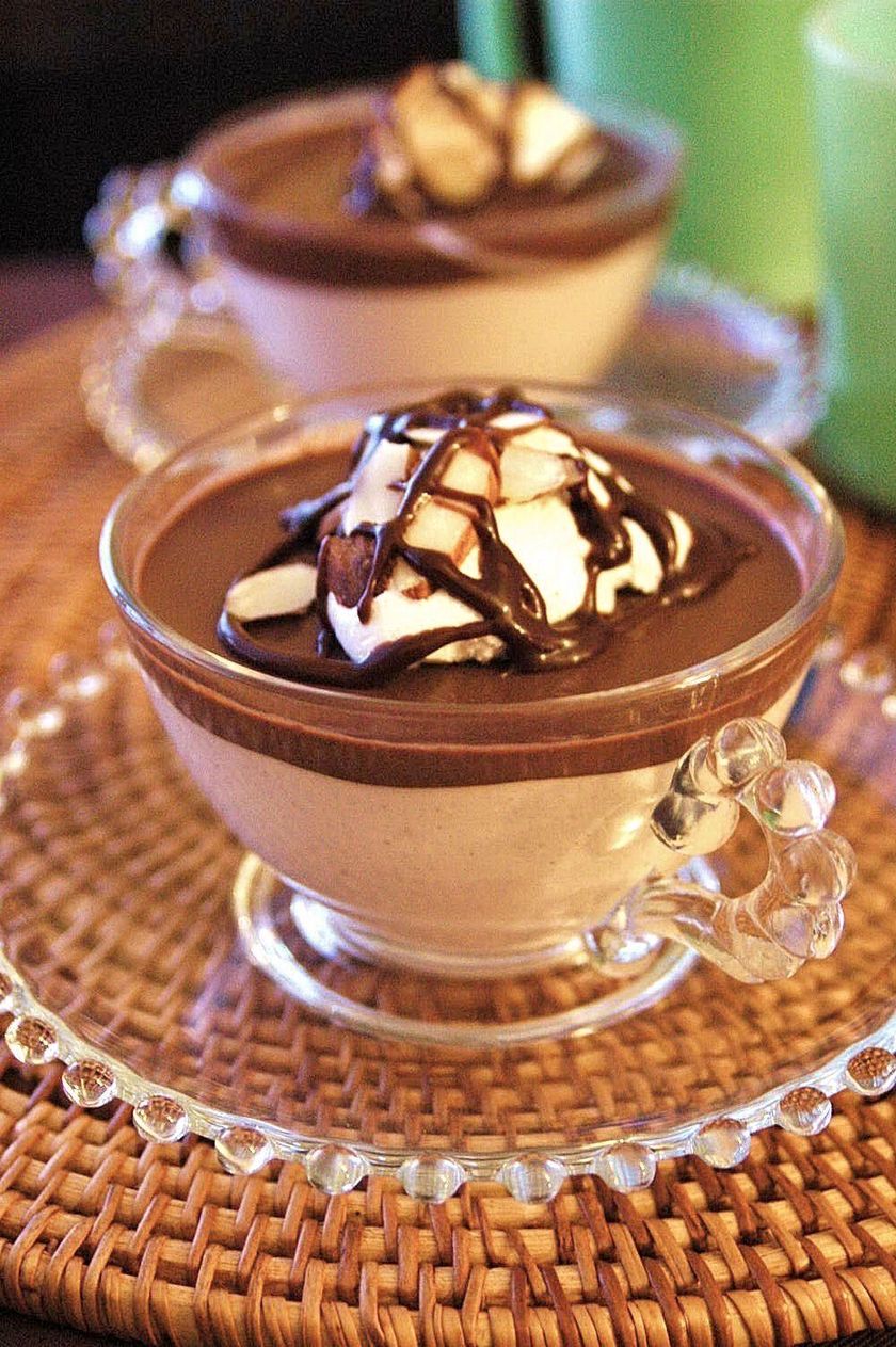 乳製品不使用のチョコレートムースのレシピ