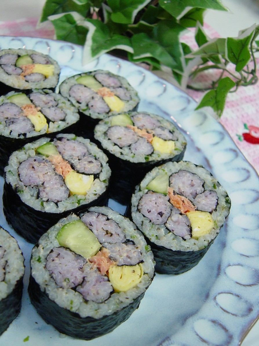 行楽弁当に♬彩✿巻き寿司～春ちょうちょの画像