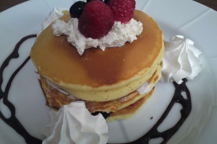 ベリーベリー チーズパンケーキ レシピ 作り方 By Ayuko1221 クックパッド 簡単おいしいみんなのレシピが353万品