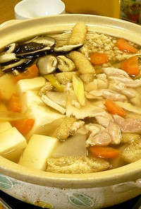 スープ最高！中華鍋で鶏胸肉しゃぶしゃぶ