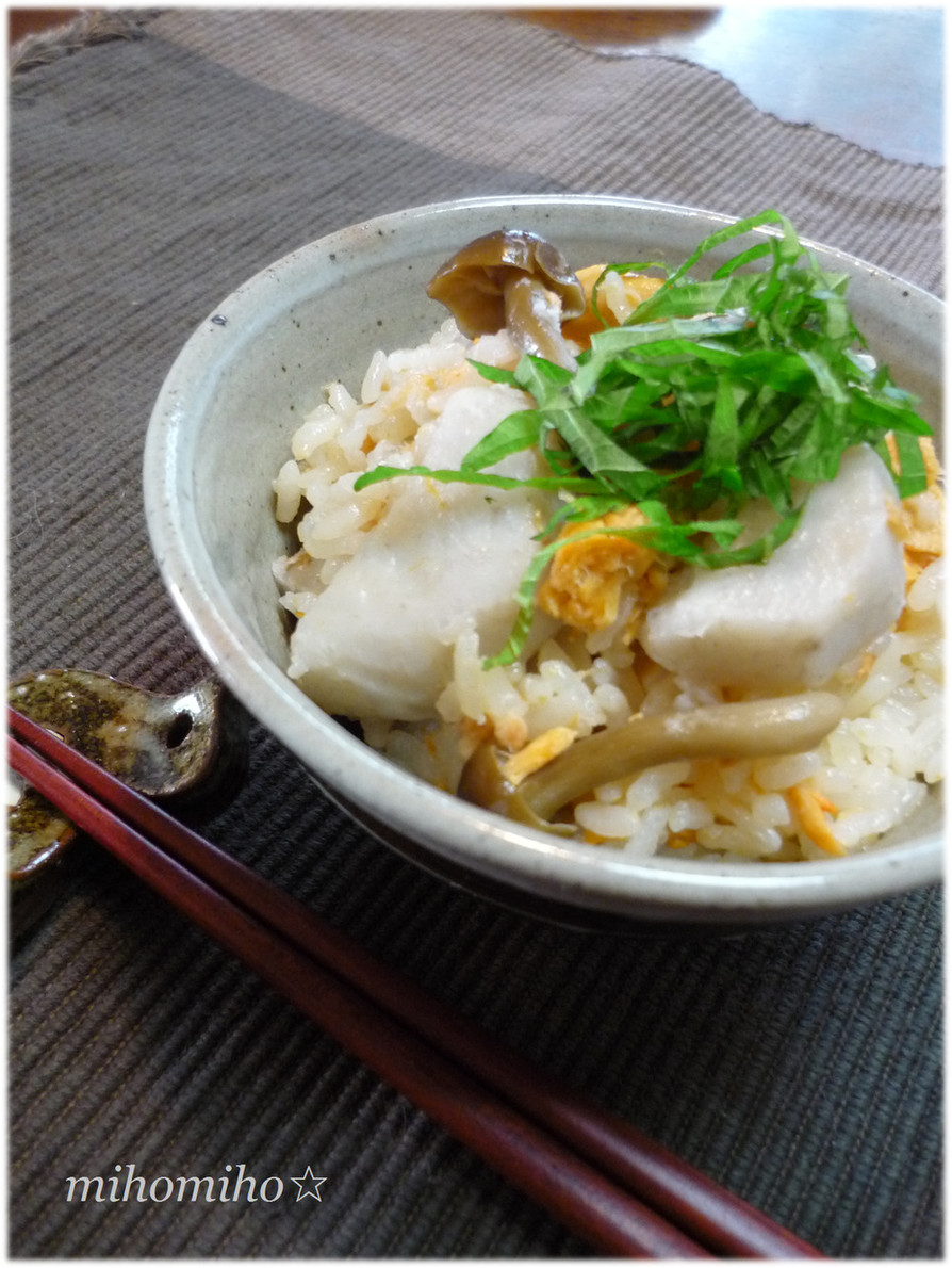 ✿鮭と里芋のバター風味炊き込みご飯✿の画像