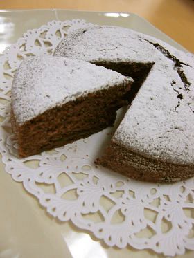 Hmで簡単 ふんわりしっとりチョコケーキ レシピ 作り方 By なっサン クックパッド 簡単おいしいみんなのレシピが350万品