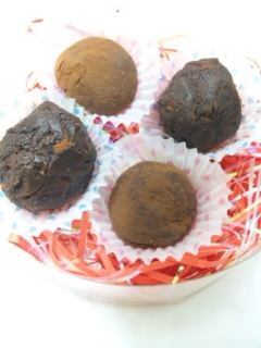 板チョコ1枚☆紅茶な生チョコ?トリュフ?