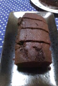 簡単♪ポロショコラ風チョコケーキ