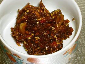 生姜・にんにく・鷹の爪の味噌佃煮の画像