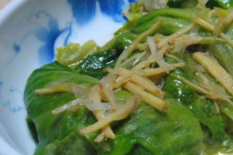 我が家の中華 レタスの温野菜風 レシピ 作り方 By おさるサル クックパッド 簡単おいしいみんなのレシピが355万品