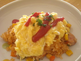 炊飯器におまかせ!チキンライス♪
