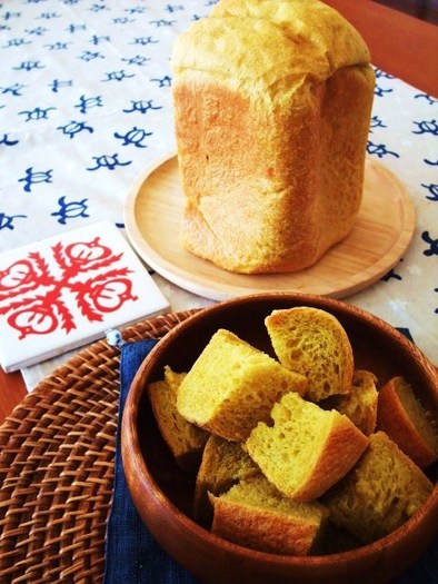 ジンジャー香る❀HBカレー食パンの写真