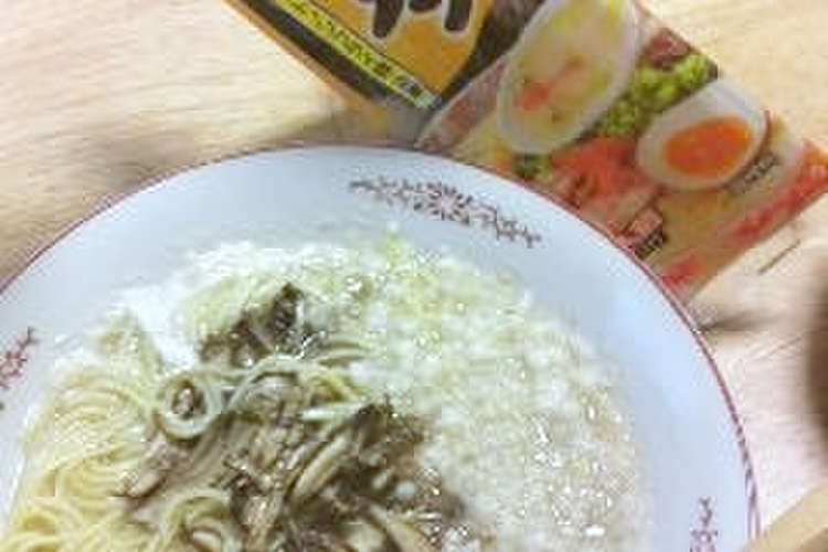 豚骨ラーメンに天かすでコク旨 レシピ 作り方 By あこヽ ノ クックパッド