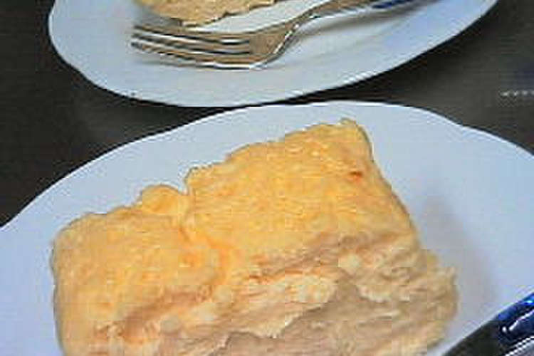 バニラアイスで しっとり濃厚チーズケーキ レシピ 作り方 By 舞花 クックパッド
