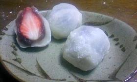 翌日でも柔らかい!超簡単いちご大福☆