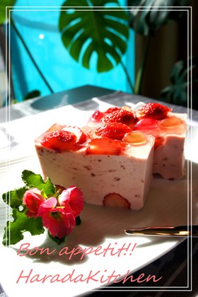 ひなまつり✿簡単✿いちごのムースケーキ