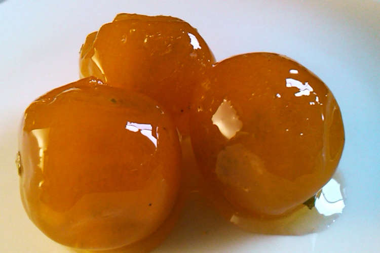 金柑の甘露煮 レシピ 作り方 By Usaco3 クックパッド 簡単おいしいみんなのレシピが358万品