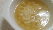 疲れた胃腸に♪離乳食☆碁石茶、お粥の写真