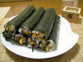巻き寿司(恵方巻き)