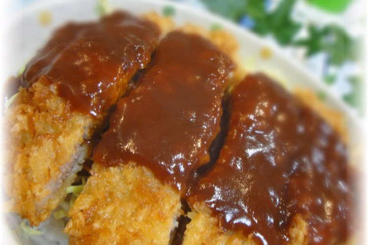 ｂ級 Cafe風 デミカツ丼 レシピ 作り方 By きょうこ１７ クックパッド 簡単おいしいみんなのレシピが350万品